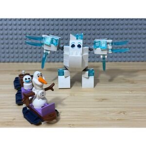 LEGO Disney Frozen 2 Marshmallow Snow Monster Olaf and Snowgie Sled Set